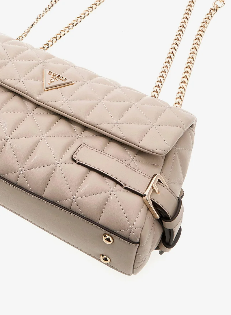 GUESS  Paisleigh Convertible Flap Over Crossbody Bag for Women | Best Price UAE
